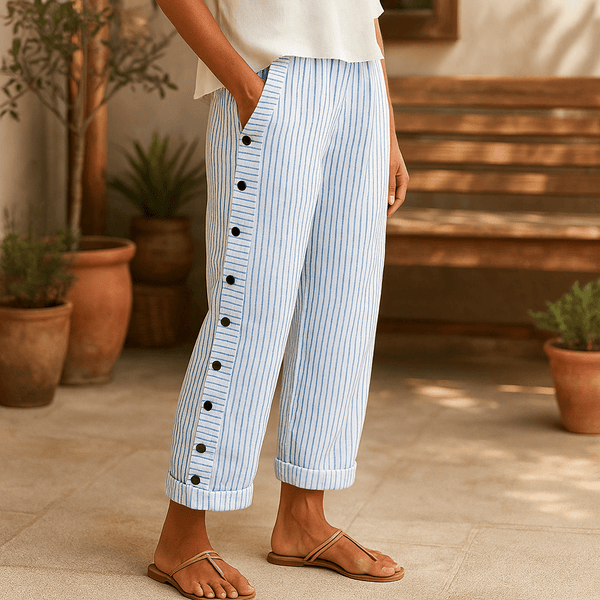 Dagnys | Pantaloni leggeri in lino