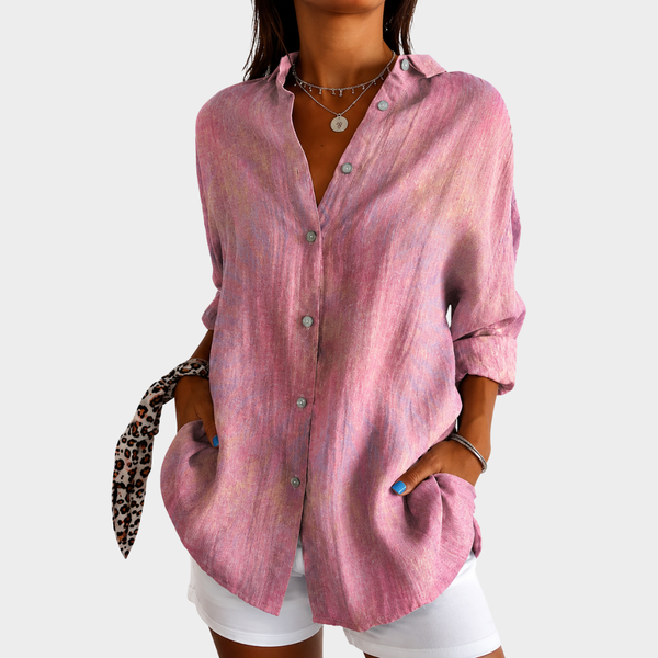 Sussurr | Blusa Rosa Casual Quotidiana