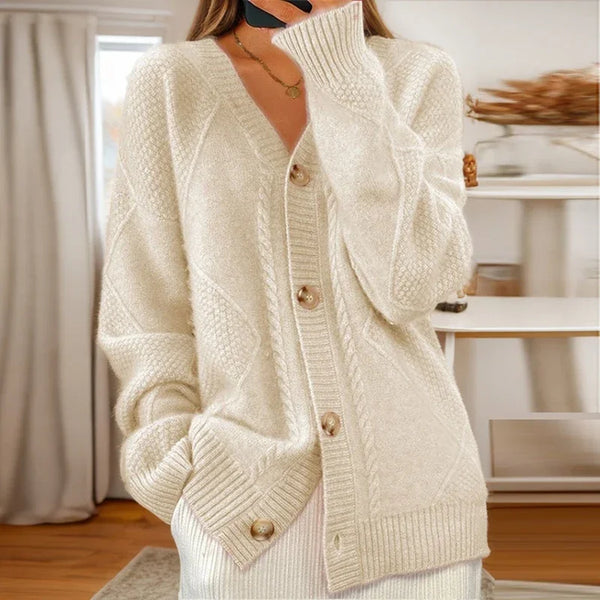 Elois | Cardigan in maglia di lusso