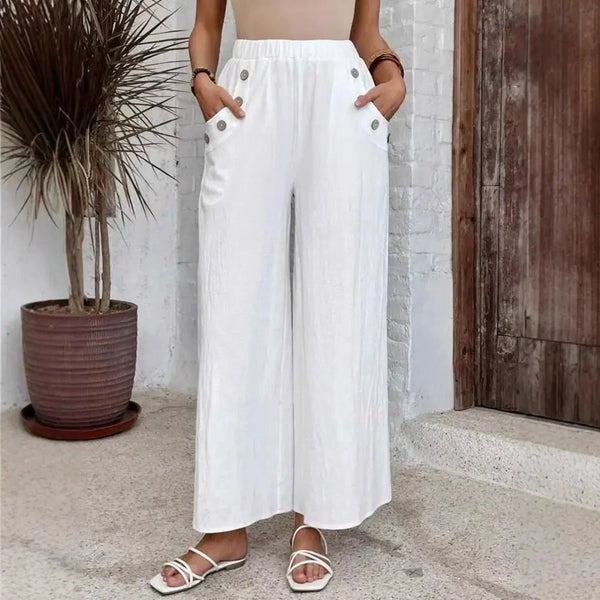 Rheas | Pantaloni larghi eleganti