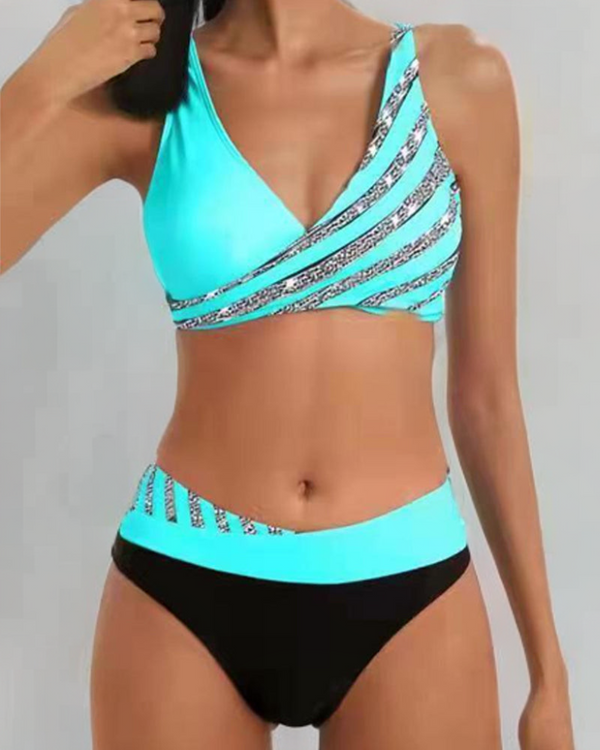 Monas | Bikini Stampato Toni Caldi